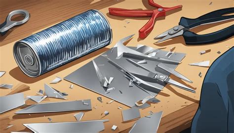 how to cut tin can|how to cut aluminum cans.
